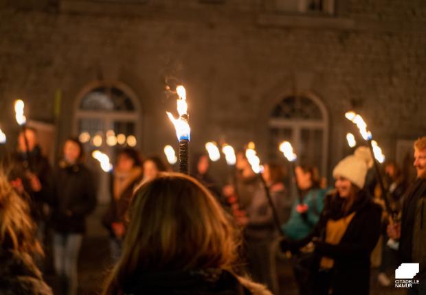 Balade aux flambeaux "les mousquetaires au pays de la bière"